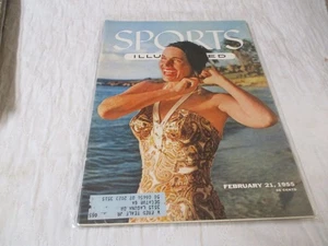 SPORTS ILLUSTRATED 21 DE FEBRERO 1955 BETTY DI BUGNANO 1ª EDICIÓN TRAJE DE BAÑO - Imagen 1 de 2