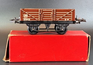 Hornby Trains Vintage No.1 Wagon - Spur 0 Tin Plate LMS 5 Plank Open Wagon - Bild 1 von 10
