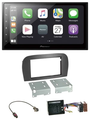 Pioneer MP3 Bluetooth DAB 2DIN USB Autoradio für Mercedes SL-Klasse R230 2006-20 - Bild 1 von 4