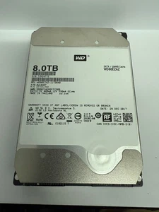Western Digital 8TB 5400RPM SATA 256MB 3.5'' HDD WD80EZAZ-11TDBA0 - Picture 1 of 3