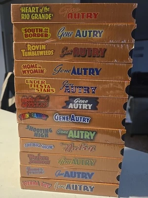 Gene Autry - 12 VHS Fully Restored And Uncut For The First Time Ever - Image 1 of 4