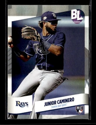 2024 Topps Big League #126 Junior Caminero Rookie Tampa Bay Rays - Image 1 of 2