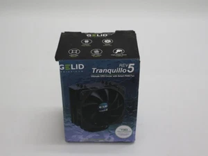 Gelid Solutions Tranquillo Rev 5 Ultimate CPU Cooler with Smart PWM Fan Black - Picture 1 of 13