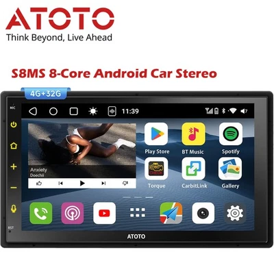 ATOTO 8 Core S8 7" Android Car Stereo Radio Wireless CarPlay Android Auto 4G LTE