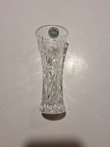 Lenox Fine Crystal Star Vase 6" Tall- New Czech Republic - Picture 1 of 4