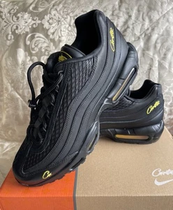Nike Air Max 95 Black Tour Yellow Corteiz Black Honey Black Size 11 New With Box - Picture 1 of 16