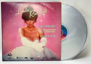 Linda Ronstadt LaserDisc in Concert Nelson Riddle Whats New Laser VideoDisc 1984 - Imagen 1 de 12