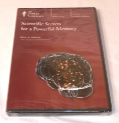 Great Courses: Scientific Secrets for a Powerful Memory (DVD, 2012) NEW - Image 1 of 2