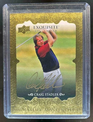 2013 Exquisite Craig Stadler Signature Masterpiece Gold Auto #ESM-ST - Image 1 of 2