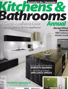 Kitchens And Bathrooms Magazine Appliance Annual Issue Designers Signature Dish. - Picture 1 of 6