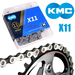 Original KMC X11 11-Speed Stretch-Proof Bike Chain MTB Road Bicycle 118L X11.93 - Picture 1 of 12