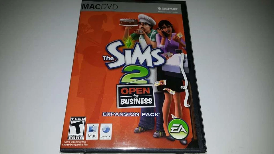 The Sims 2: Open for Business Expansion Pack - Mac, New Mac,Mac OS X,Mac Video G - Image 1 of 1