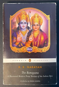Paperback Book The Ramayana: A Shortened Modern Prose Version of the Indian Epic - Picture 1 of 6