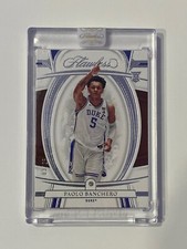 2022 Flawless Collegiate Paolo Banchero Silver Rookie Diamond RC /25 SEALED