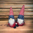 4th of July Set Of 2 Patriotic Gnomes Decor Table Topper Memorial Day Very Cute