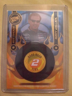 Rusty Wallace Press Pass Hot Treads 2004 Race Used SP Tire 650/1250 RARE!! - Image 1 of 3