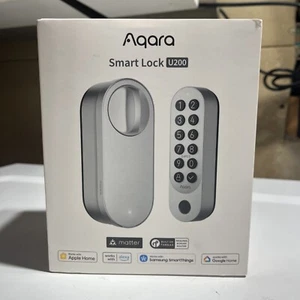 Aqara Smart Lock U200 Fingerprint Keypad Included Matter Keyless NO BATTERY - Picture 1 of 11