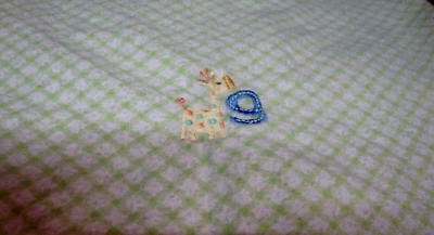 Carter's Just One Year~ PATO Bebé Infante Manta Receptora 27x 29" Algodón 508 Foto 1 de 3