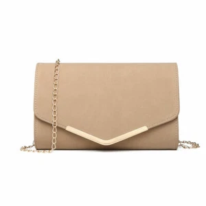 Damen Clutch Handtasche Umhängetasche Kette Tasche Hochzeit Elegante Abendtasche - Bild 1 von 30
