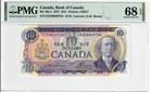 Canada $10 Banknote 1971 Bc-49c-i Pmg Superb Gem Unc 68 Epq