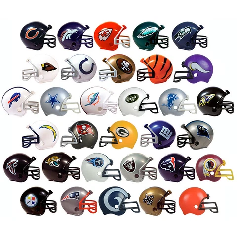 NFL Mini Pocket Size Football Helmet Pick Your Favorite Team Gumball Cover