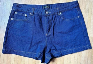 A.P.C. Shorts Hotpants Jeansshorts Rue Madame Paris Denim Size 42 W 33 Neu - Bild 1 von 3