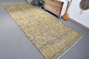 Floor Rugs, Oushak Rug, 4.8x12.7 ft Runner Rugs, Vintage Rug, Turkish Rugs - Imagen 1 de 6