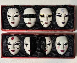David Mack’s Kabuki Masken Comic Japan Gesicht 2 Sets #1 & #2 8 Masken - Bild 1 von 12
