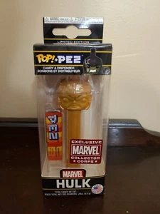 Funko Pop! Pez The Hulk Gold MCC Exclusive - Picture 1 of 1