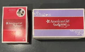 American Girl Nanea Birthday Accessories & Trueky Me Sports Storage Bench Lot - Picture 1 of 6
