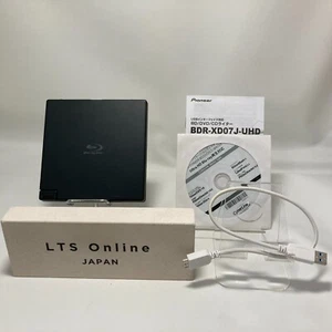 Pioneer BDR-XD07J-UHD Ultra HD 4K Blu-ray Portable Drive USB 3.0 Japan In-stock - Afbeelding 1 van 12