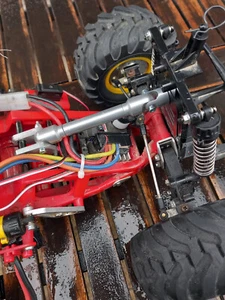 Abstützung Verstärkung Frontplatte Tamiya Monster Beetle Alu CNC - Bild 1 von 4