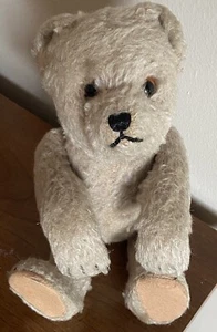 Antiker Schuco Tricky Ja/Nein Teddybär Mohair Glasaugen 11 Zoll SCHÖNES süßes Gesicht NR! - Bild 1 von 9