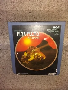 PINK FLOYD AT POMPEII - RCA CED VIDEO DISC Laser Disc Psch Rock & Roll - Picture 1 of 8