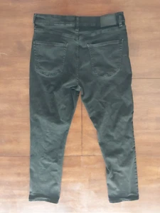 Lucky Brand 410 Pantalone Jeans Sportivo Dritto Uomo 34x32 Nero Chino Elasticizzato - Foto 1 di 22