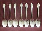 7pc 1847 Silverplate  Rogers Bros 1948  REMEMBRANCE OVAL SOUP SPOONS 7 3/8" NM