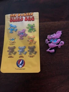 AJ Masthay Grateful Dead - High Stepping Bears Enamel Pin Purple 100/500 - Picture 1 of 5