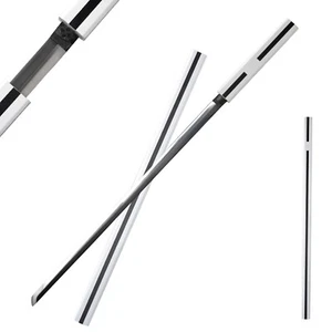 39"Carbon Steel training Sword Katana,White Zatoichi sasuke style,safe,not sharp - Picture 1 of 5
