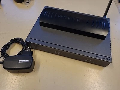 Netgear WNDAP350, Wireless-N Access Point, Dual Band 2.4 GHz-5 GHz Multi SSID - Bild 1 von 3