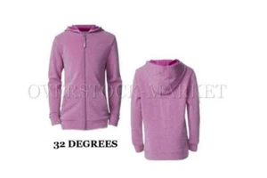NEW! GIRLS WEATHERPROOF 32 DEGREES HEAT FULL ZIP HOODIE JACKET! VARIETY SZ/CLRS - Picture 1 of 4