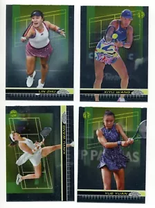 2024 Topps - Lotto di 4 carte da tennis Yue Yuan Xinyu Wang Lin Zhu Xinyu Wang - Foto 1 di 1