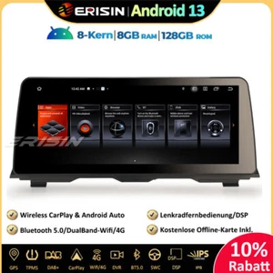 12.3" 128GB Android 13 Autoradio IPS GPS DAB+CarPlay DSP BMW F10/F11 5er mit NBT - Bild 1 von 22