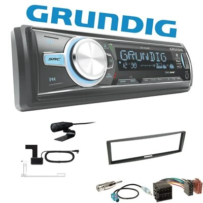 Autoradio Grundig für Renault Megane II 2003-2009 Bluetooth DAB+ USB AUX - Bild 1 von 4