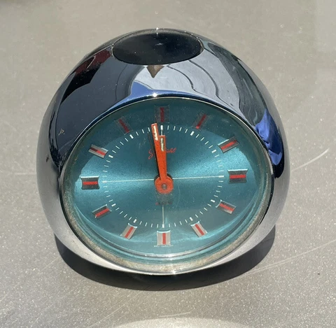 Vintage Space Age Clock Germany Cover