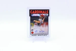 2021 Topps Series 2 1986 Baseball Autographs Kodi Whitley RC Auto St. Louis - Picture 1 of 2