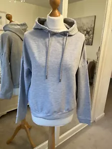 Asos Ladies Grey Hoodie Size UK 6 - Picture 1 of 7