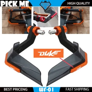 22mm Hand Shield Hand Guard Protector Windproof For KTM DUKE 125 250 390 690 790 - Picture 1 of 7