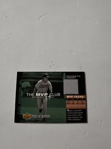 Cal Ripken Jr 2002 Upper Deck Piece of History The MVP Club gray patch #M-CR - Bild 1 von 2