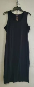Vestido negro sin mangas SPARK de poliéster spandex para mujer - Imagen 1 de 5