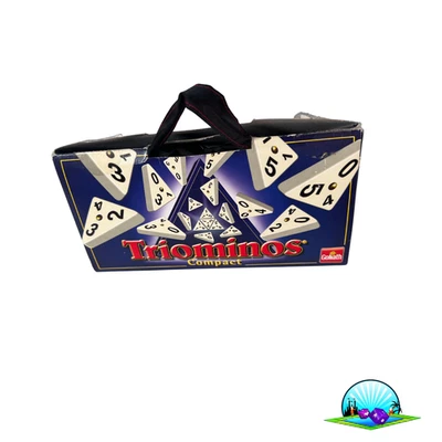 Triominos® Compact von Goliath 60645 - vollständig mit Tasche + Anleitung - Bild 1 von 4